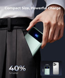 JOYFAR PORTABLE CHARGER POWER BANK, 30000MAH 65W - GREEN - Like New