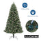 PHILIPS 7.5' PRELIT CHRISTMAS TREE WITH 500 BICOLOR LED LIGHTS - GREEN - Like New