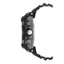 ARMITRON MEN'S SHOWCASE CASUAL WATCH, RESIN BAND - BLACK - Brand New