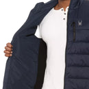 SPYDER MEN'S LEVEL UP PUFFER VEST, FRONTIER, LARGE, SPFGM253 - Like New
