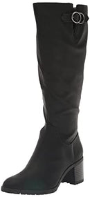 B098HPNBM5 LifeStride Womens Morrison Wide Calf Knee Boot Black 9.5 W - Brand New