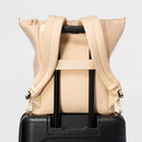 ALL IN MOTION FAUX NEOPRENE TOTE BACKPACK - TAN - Brand New