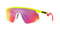 OAKLEY UNISEX SUNGLASSES BXTR SIZE 139 - YELLOW, WHITE, RED - Like New