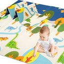 Baby Play Mat Floor Mat Foam Playmat B09W3XJM2J - White - Brand New
