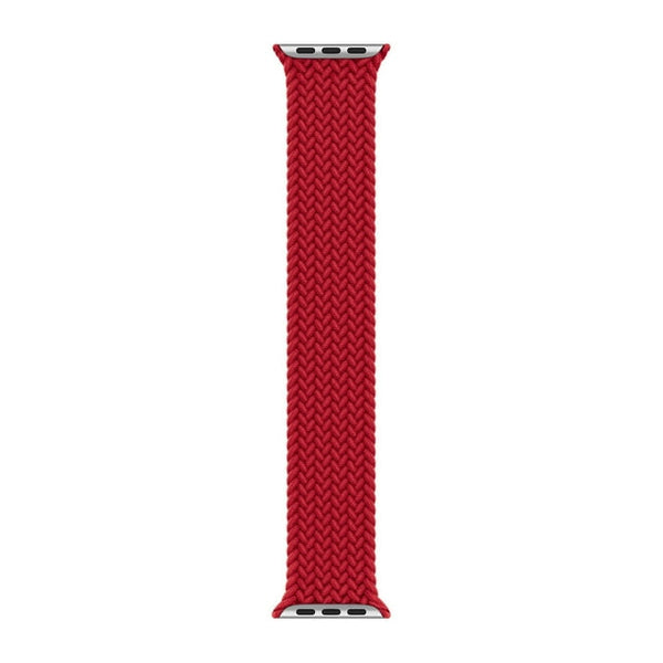 APPLE WATCH BRAIDED SOLO LOOP BAND 40MM, SIZE 1 - RED - Like New