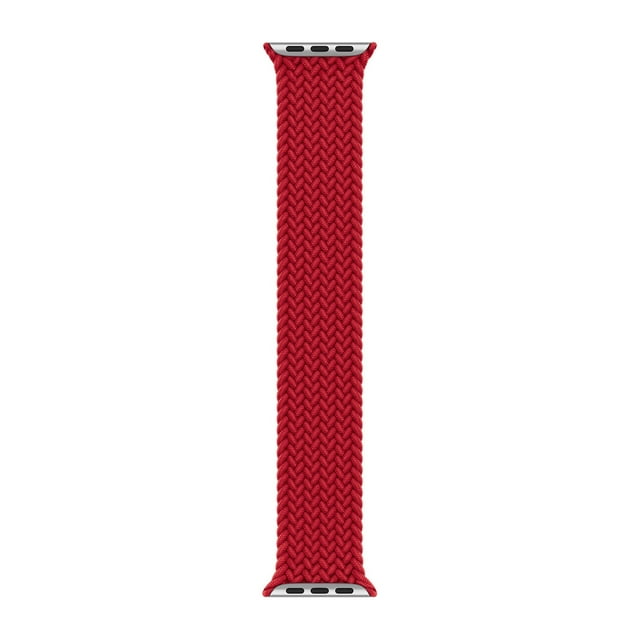 APPLE WATCH BRAIDED SOLO LOOP BAND 40MM, SIZE 1 - RED - Like New