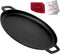 Cuisinel Cast Iron Pizza Pan/Round Griddle 13.5" Flat Skillet - Scratch & Dent