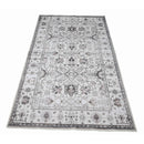 BIBB HOME WASHABLE FLANNEL PRINTED ACCENT RUG WITH LATEX BAC 24X36 - IVORY GRACE - Brand New