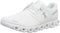 59.98918 On Men's Cloud 5 Shoes in White ALL WHITE Size 9 Like New