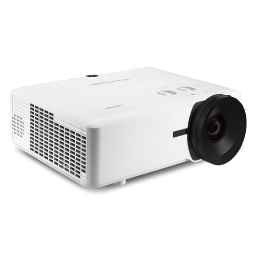 VIEWSONIC 6000 LUMENS WUXGA LASER PROJECTOR FOR 300 INCH SCREEN - WHITE - Like New