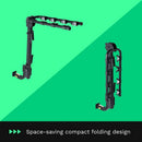 KAC RIDE KAC S4 HITCH MOUNTED 4-BIKE SUSPENSION RACK, 2" HITCH - BLACK - Like New