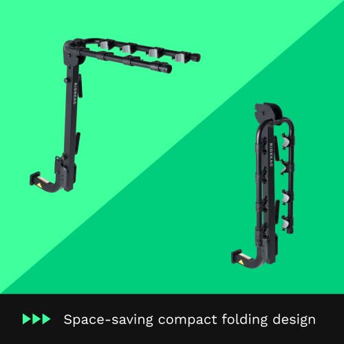KAC RIDE KAC S4 HITCH MOUNTED 4-BIKE SUSPENSION RACK, 2" HITCH - BLACK - Like New