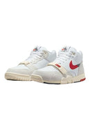 DZ2547 NIKE MEN'S AIR TRAINER 1 PHOTON BASKETBALL SHOES SIZE 9.5 WHITE/BLACK/RED - Like New