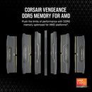 CORSAIR Vengeance DDR5 RAM 32GB (2x16GB) Up to 6000MHz CL36-44-44-96 3.0 - Grey - Like New