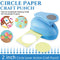 LOONENG 2 INCH CIRCLE PUNCH CIRCLE SHAPE LEVER ACTION CRAFT PUNCH 50MM ROUND - Like New