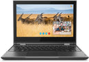 Lenovo 300E 2-in-1 11.6" HD TOUCH N4100 4GB 64GB SSD 81M90001US - BLACK - Like New