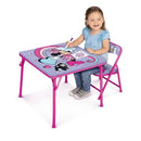 DISNEY MINNIE MOUSE JUNIOR TABLE AND CHAIR FURNITURE SET FOR - Scratch & Dent