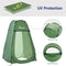 WolfWise Portable Pop Up Privacy Shower Tent, Spacious Changing Room, Green - Like New