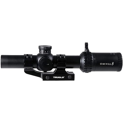 TRUGLORIFLE SCOPE ‎OMNIA TACTICAL RIFLE SCOPE VARIABLE OPTIC TG8518TLR - BLACK - Like New