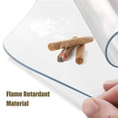 Kuyal Clear Chair Mat, Hard Floor Use, 30" x 48" Transparent Office Home Mat - Brand New