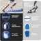 FEELLIFE PLANTAR FASCIITIS RELIEF SHOE INSOLES [1-PAIR] WOMEN SIZE XS BLUE/BLACK - Like New