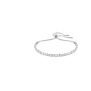 Swarovski Bracelet Tennisatrix Collection White Rhodium Matrix - White - Like New