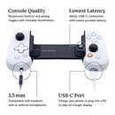 BACKBONE ONE MOBILE GAMING CONTROLLER - WHITE - Like New