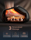 IBREO 4-in-1 Shiatsu Foot Massager Heat Deep Kneading Air Compression - Black - Like New