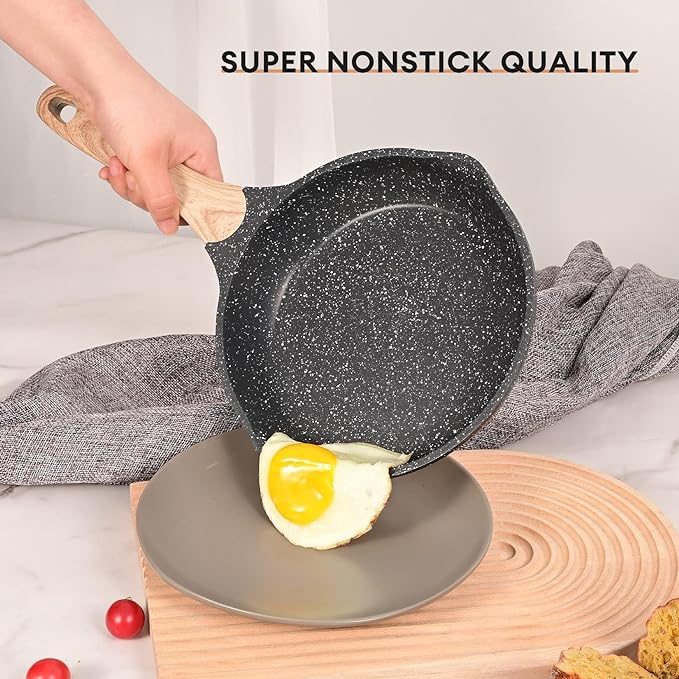 JEETEE Pots Pans Set Nonstick 23pcs Healthy Kitchen Cookware - Scratch & Dent