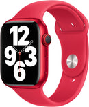 APPLE WATCH 45MM SPORT BAND SIZE M/L MP7L3AM/A - RED Like New