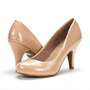 DREAM PAIRS ARPEL Women's Formal Evening Dance Classic Low Heel Pumps, Size 10 - Like New
