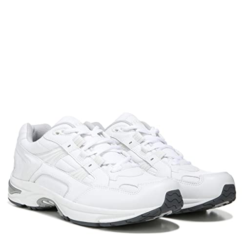 23MWALK VIONIC MEN'S ORTHAHEEL TECHNOLOGY WALKER SHOES SIZE 10.5 WHITE - Like New