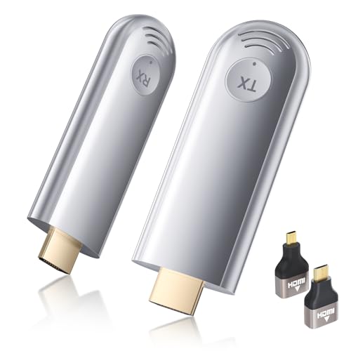 TTQ WIRELESS HDMI TRANSMITTER RECEIVER HDMI EXTENDER 4K SUPPORTED NO NEED WIFI - Brand New