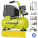 HASIENDA Portable Gallon Air Compressor, Max 150 PSI Pressure, B0CJTG9HXF - Brand New