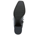 FRANCO SARTO WOMENS TRIBUTE KNEE HIGH HEELED BOOT SIZE 8.5 BLACK WIDE CALF - Brand New