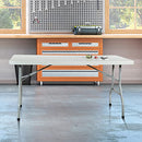 OFFICE STAR PRODUCTS OFFICE STAR RESIN MULTIPURPOSE RECTANGLE FOLDING TABLE - Like New