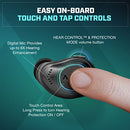 AXIL XCOR PRO WIRELESS EARBUDS BLUETOOTH HEARPRO BUDS XCOR-E-NEW — BLACK - Brand New