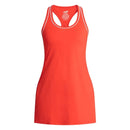AVIA WOMEN'S PIPED TRIM ACTIVE DRESS - SIZE: WOMEN S (4-6) - ORANGE MAPLE - Brand New