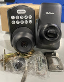 HUTOOLS KS03 DIGITAL DOOR KNOB LOCK WITH KEYPAD AND KEY - MATTE BLACK - Like New