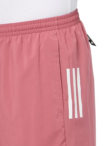 ADIDAS MEN AEROREADY OWN THE RUN SHORTS PRELOVED CRIMSON SIZE: M9 - Brand New