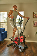 FITNATION by Echelon Flex Elliptical Trainer - RED - Like New