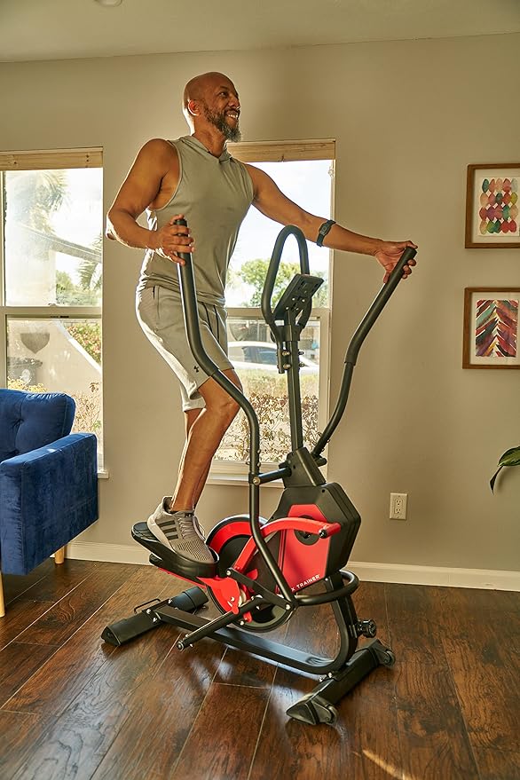 FITNATION by Echelon Flex Elliptical Trainer - RED - Like New