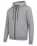 BLUE ICEMEN'S FULL-ZIP LONG-SLEEVE HOODIE - SIZE: XL - HEATHER GRAY - Brand New