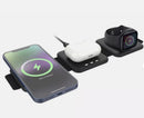 MYCHARGE 3-IN-1 FOLDING WIRELESS CHARGING PAD - BLACK - Like New