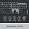 Logitech K845 Mechanical Full Size 104 Keys TTC Red Switches 920-009859 - Black - Like New