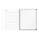 BLUE SKY 2026 WEEKLY/MONTHLY PLANNER 8-1/2" X 11" NEVAEH 143945 - Black - Like New