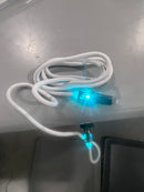 GENERIC 240W 2-IN-2 FAST DATA CABLE - WHITE - Like New