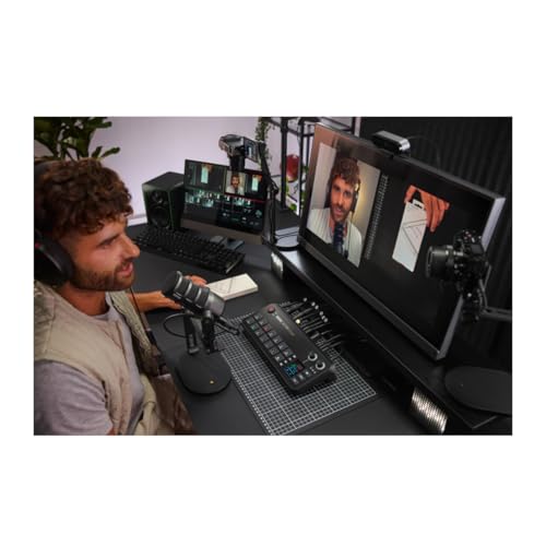 RODE RØDECASTER VIDEO SWITCHER AUDIO INTERFACE MULTI-CAMERA VIDEO INPUTS BLACK - Like New