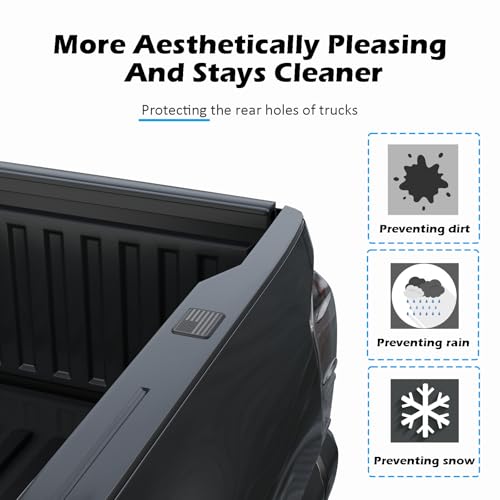 Dodge Ram 1500 2500 Accessories  XL-19KS Black Cover Stakes Pocket - Black - Like New