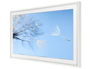 SAMSUNG THE FRAME CUSTOMIZABLE BEZEL 55" - MODERN WHITE - Like New